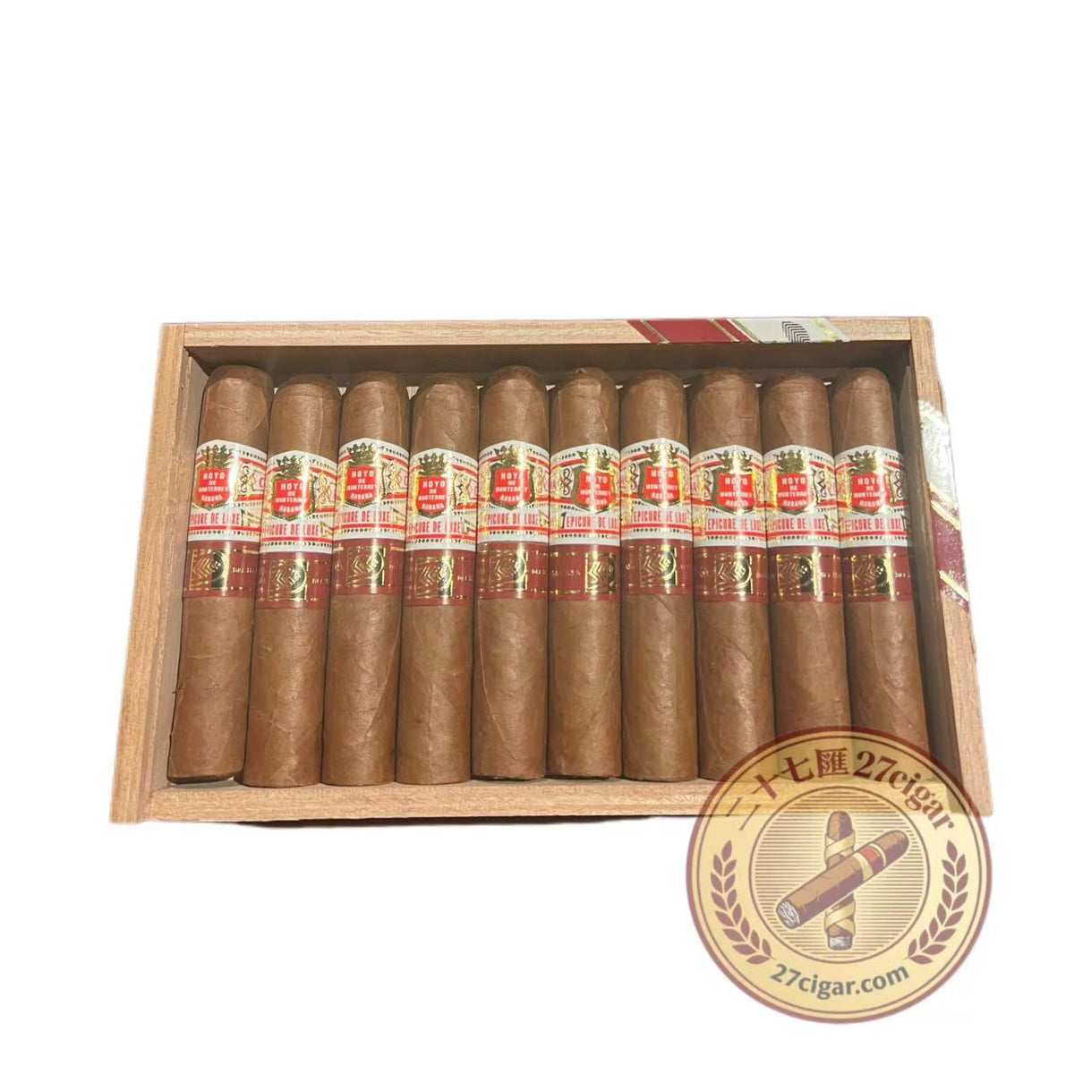 Epicure De Luxe LCDH | Box 10 | Hoyo de Monterrey Cigars