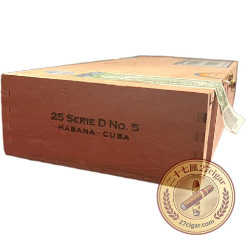 Serie D No.5 | Box 25 | Partagas Cigars