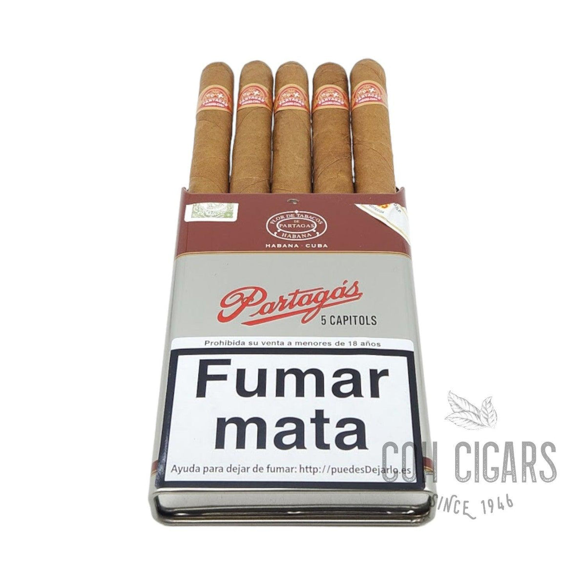 Capitols A/P | Box 5 | Partagas Cigars