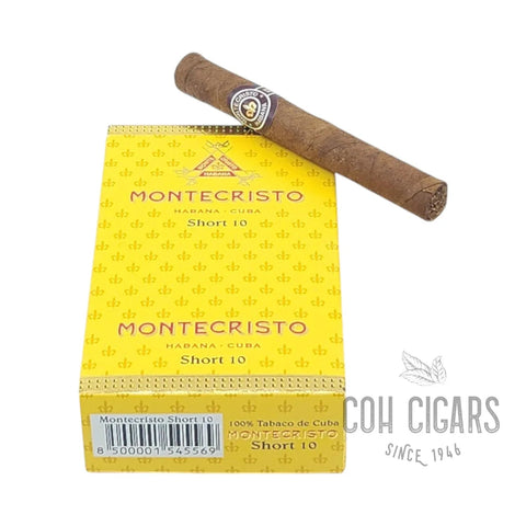 Short | Box 10 | Montecristo Cigars