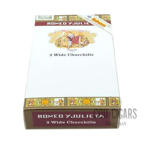 Wide Churchills A/T | Box 3 | Romeo Y Julieta Cigars