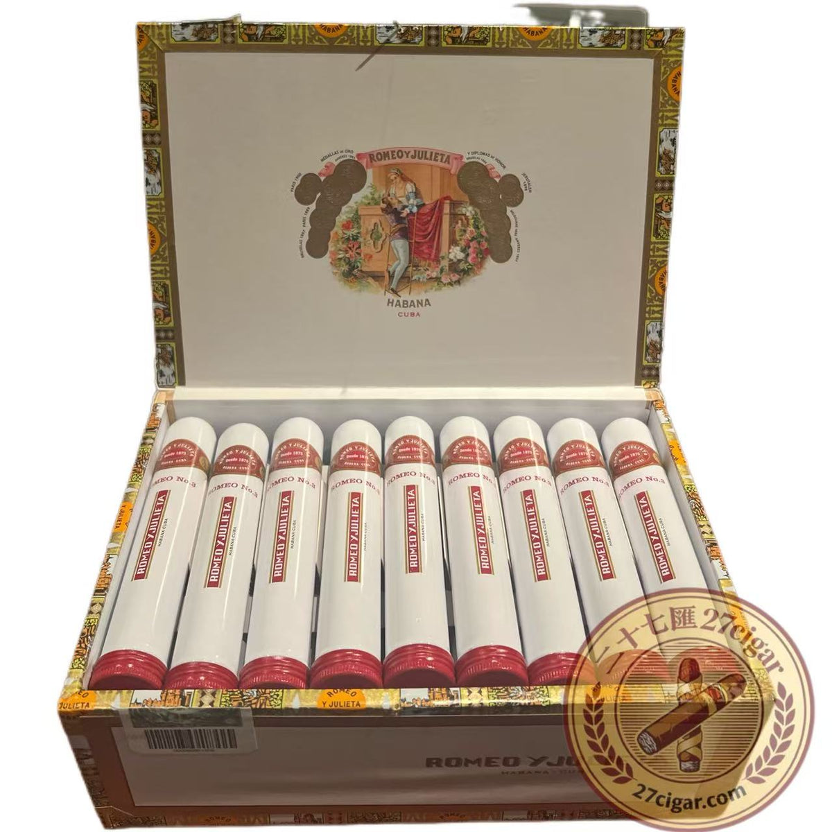 Romeo No.3 A/T | Box 25 | Romeo Y Julieta Cigars
