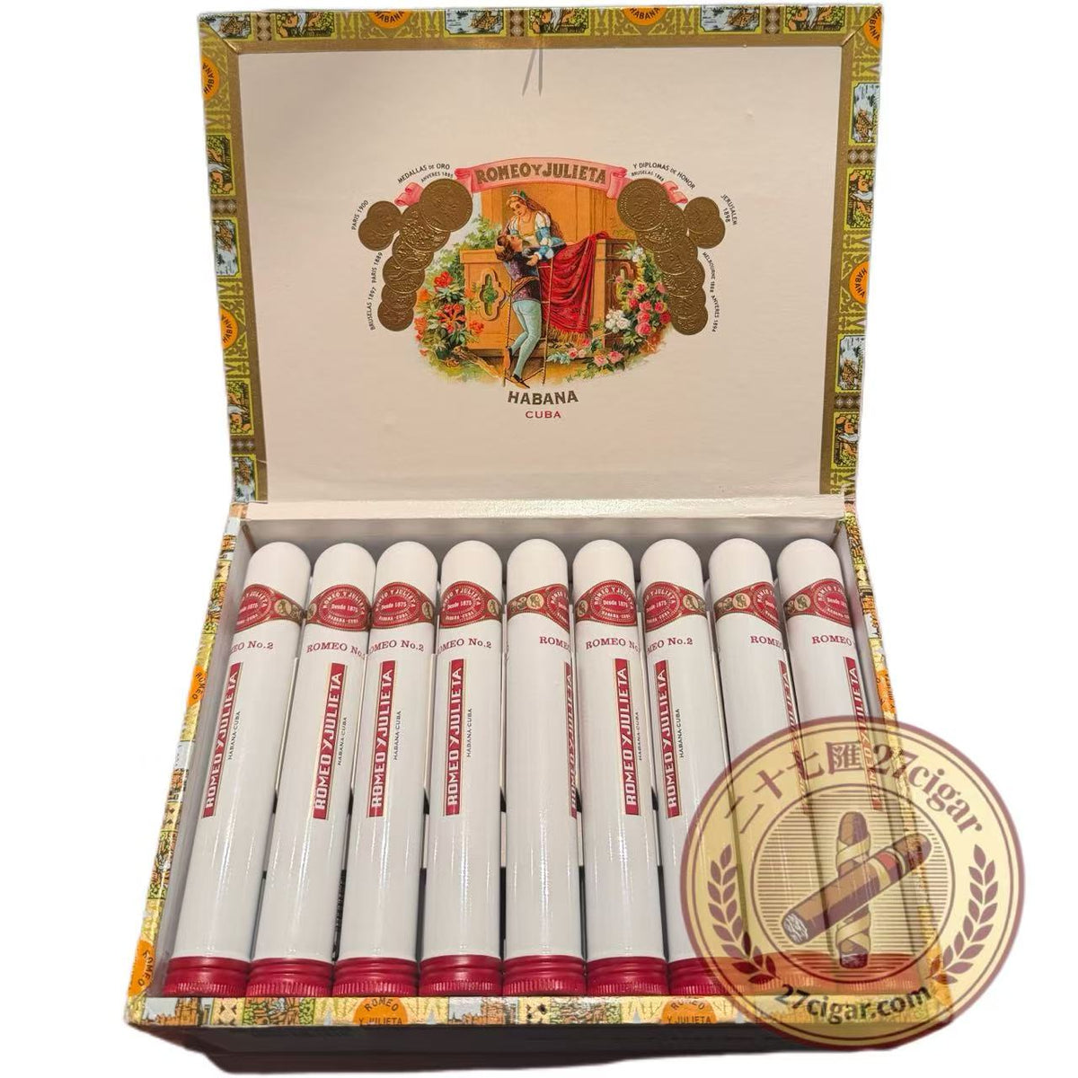 Romeo No.2 A/T | Box 25 | Romeo Y Julieta Cigars