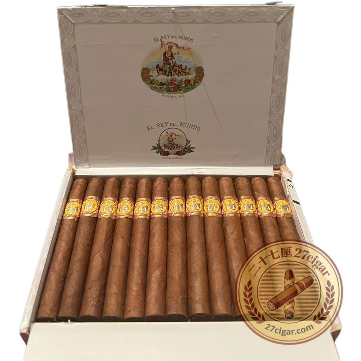 Demi Tasse | Box 25 | El Rey Del Mundo Cigars