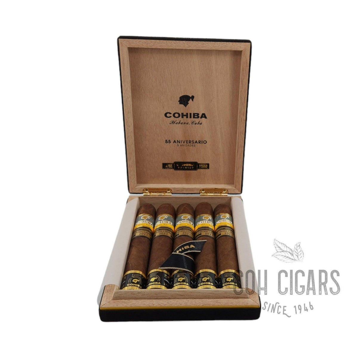 55 Aniversario Premier (Edicion Limitada 2021) | Box 5 | Cohiba Cigars
