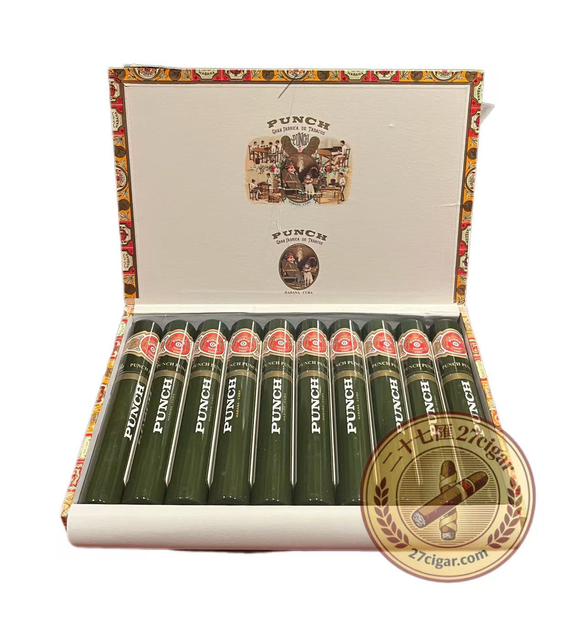 PUNCH TUBOS A/T | Box 10 | Punch Cigar