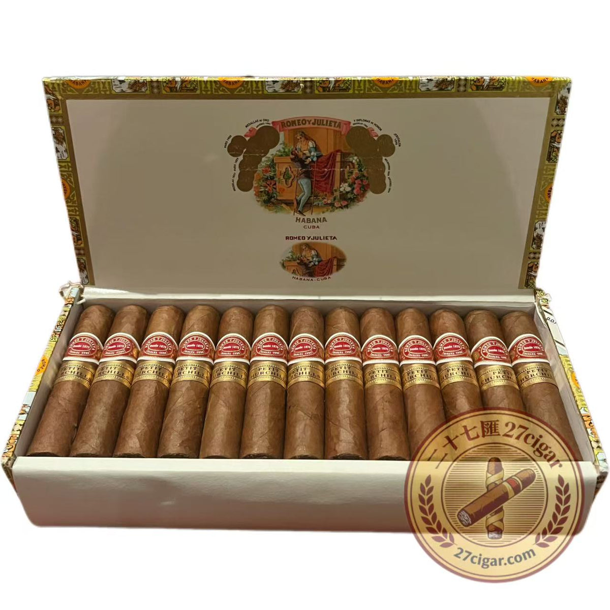 Petit Churchills | Box 25 | Romeo Y Julieta Cigars