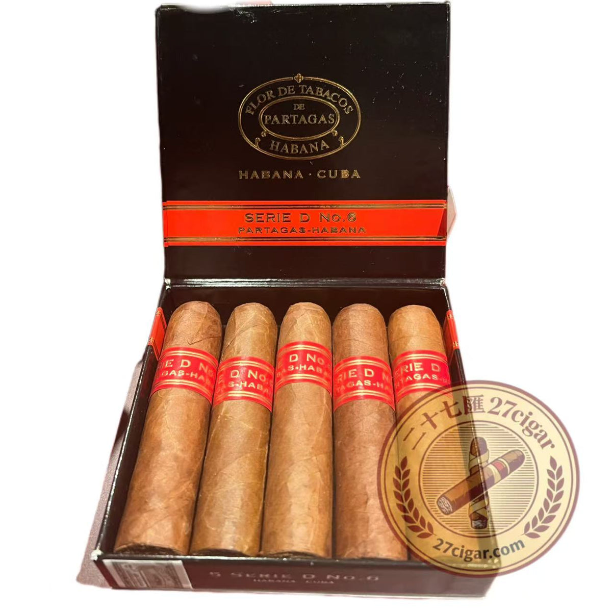 Serie D No.6 | Box 5 | Partagas Cigars