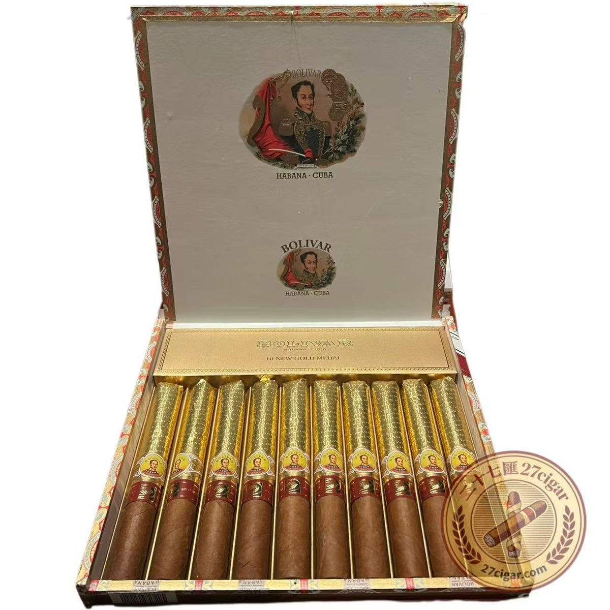 New Gold Medal | Box 10 | Bolivar Cigars