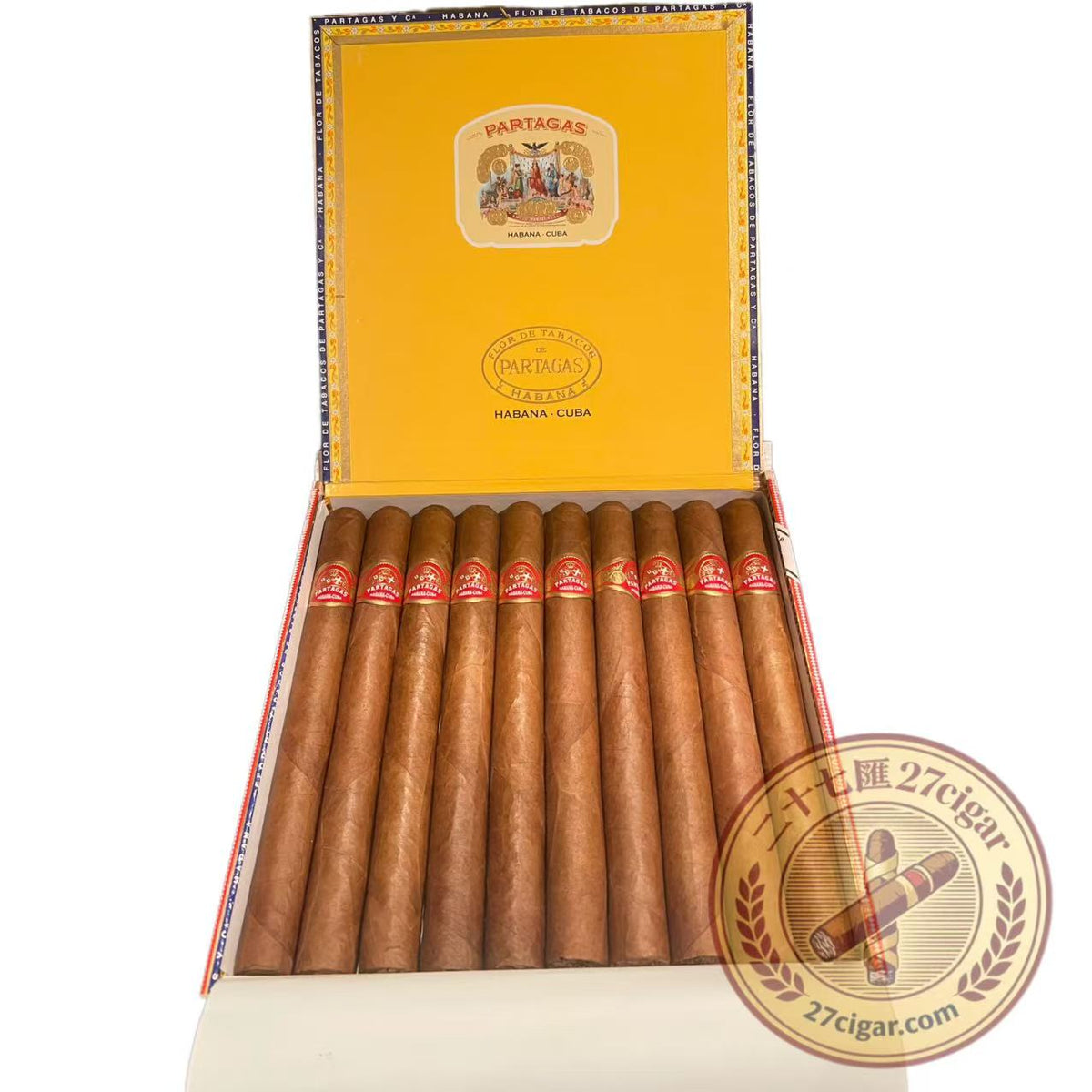 Lusitanias | Box 10 | Partagas Cigars