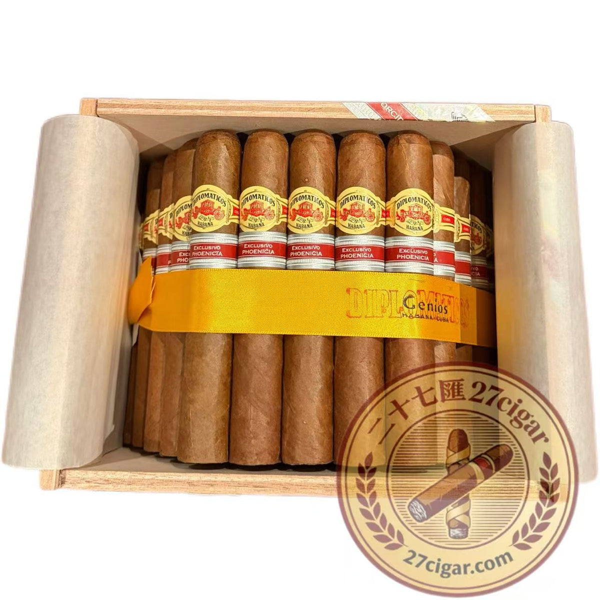 Genios | Box 50 | Diplomaticos Cigars