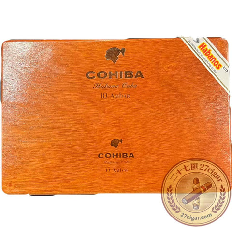 Ambar | Box 10 | Cohiba Cigars