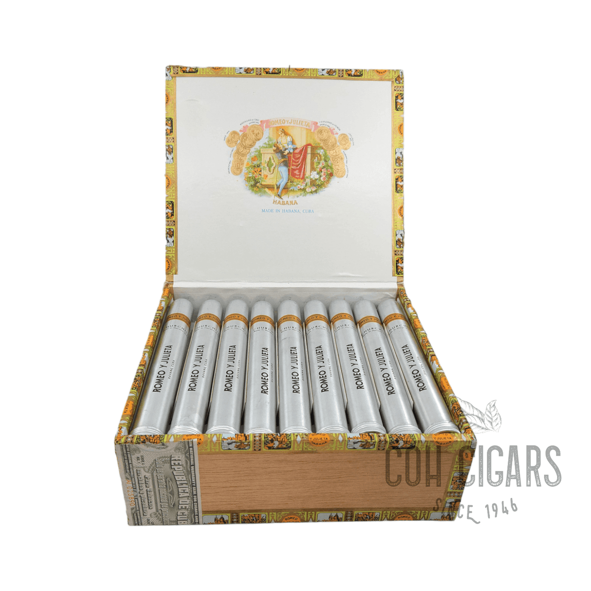 Churchills Anejados A/T | Box 25 | Romeo Y Julieta Cigars