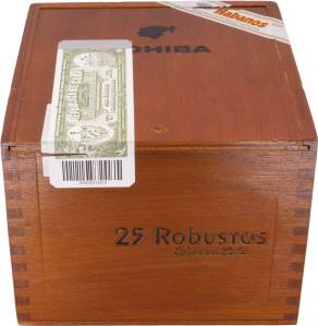 Robustos | Box 25 | Cohiba Cigars