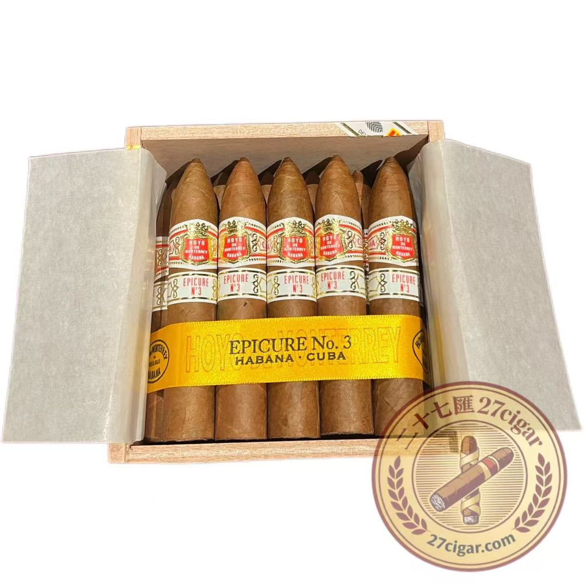 Epicure No.3 | Box 25 | Hoyo de Monterrey Cigars