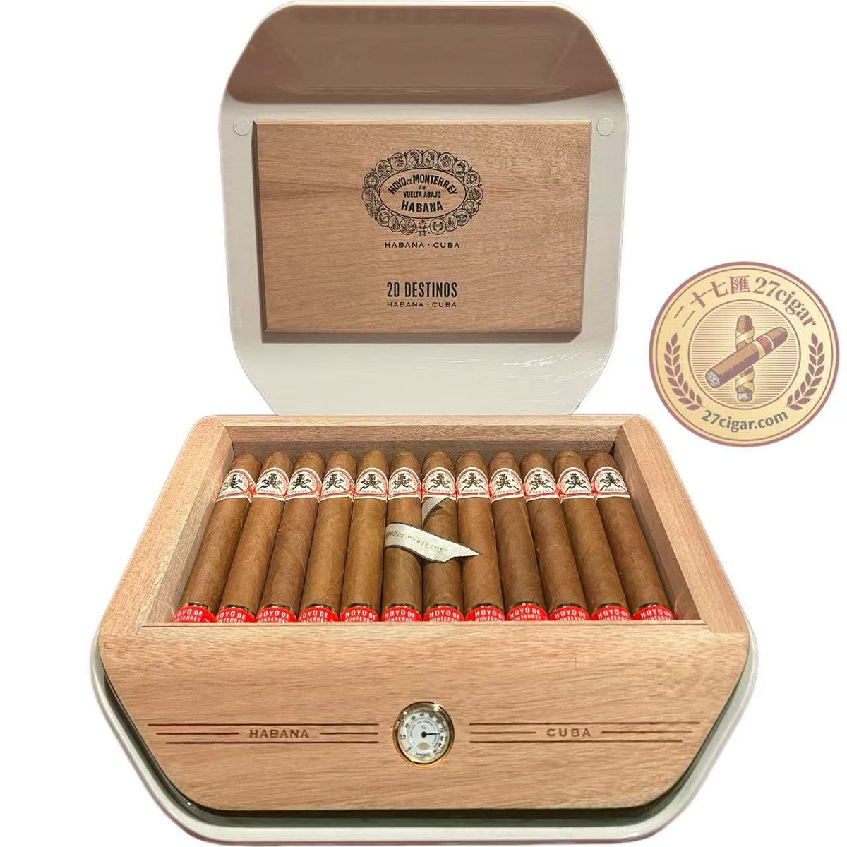 Destinos Travel Humidor | Box 20 | Hoyo de Monterrey Cigars