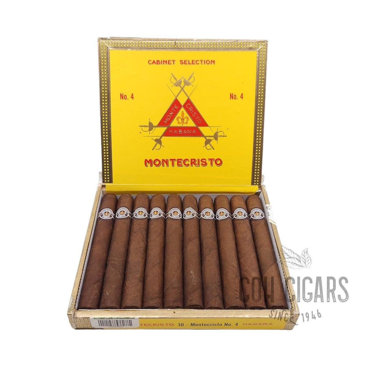No.4 | Box 10 | Montecristo Cigars