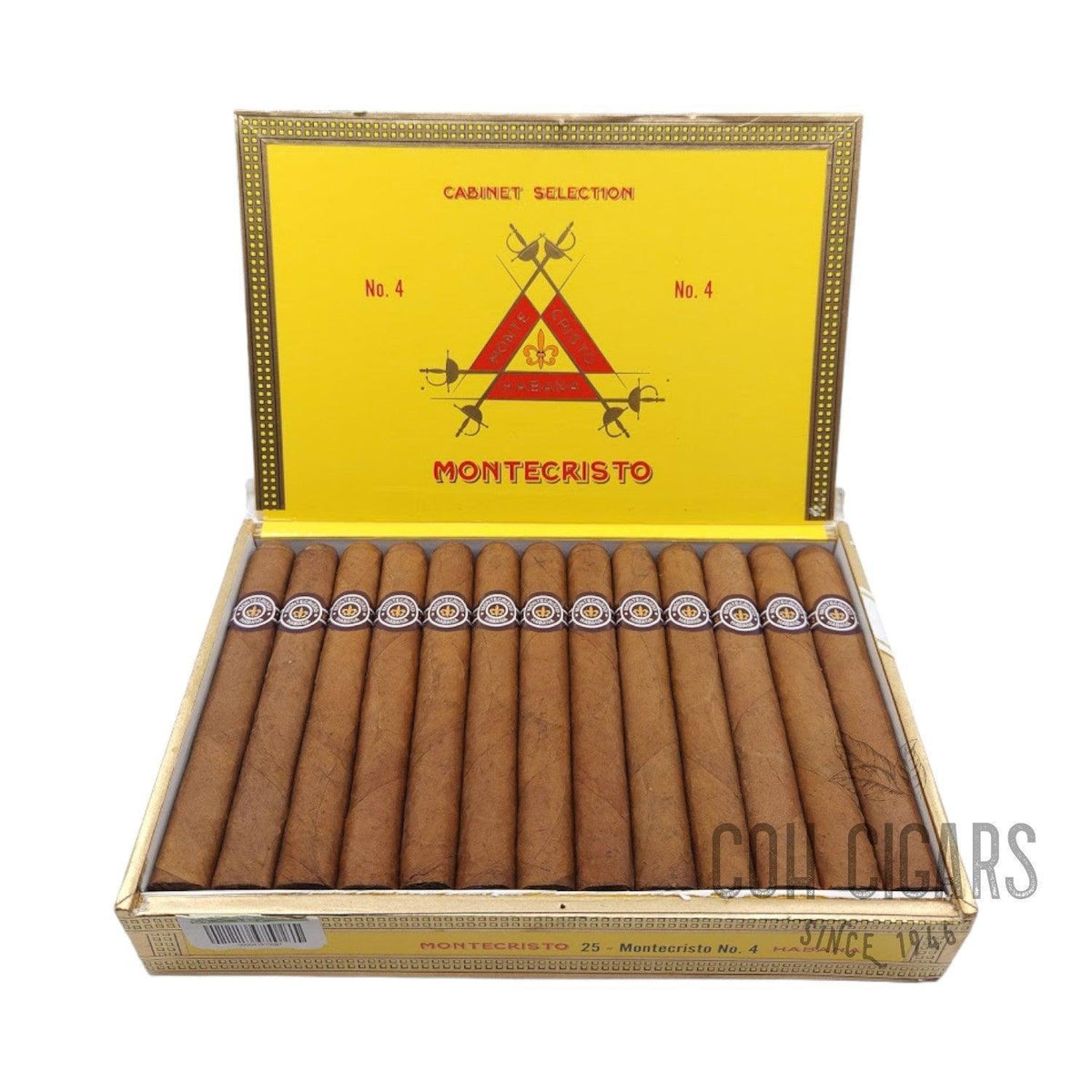 No.4 | Box 25 | Montecristo Cigars